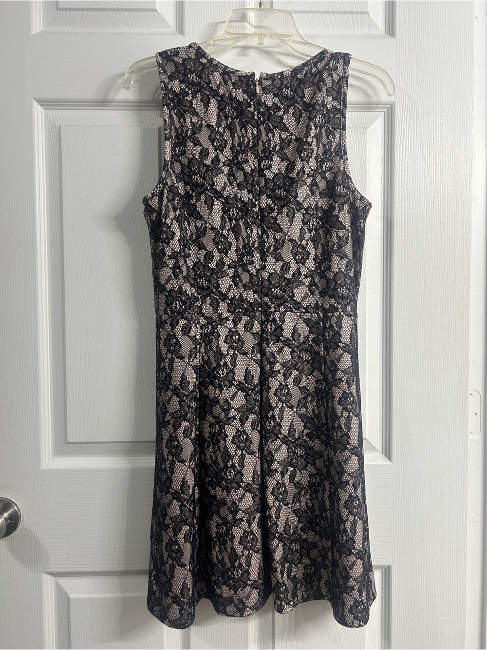 Metaphor Black Lace Dress with Cream Lining - Picture 3 of 3